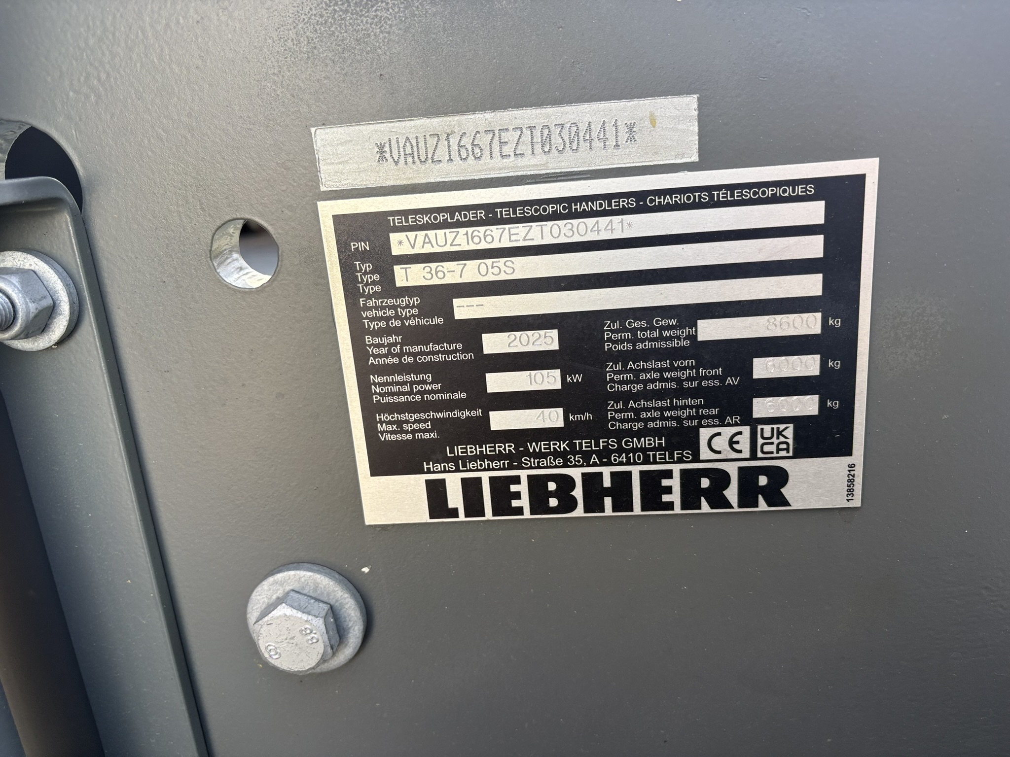 Liebherr T 36-7