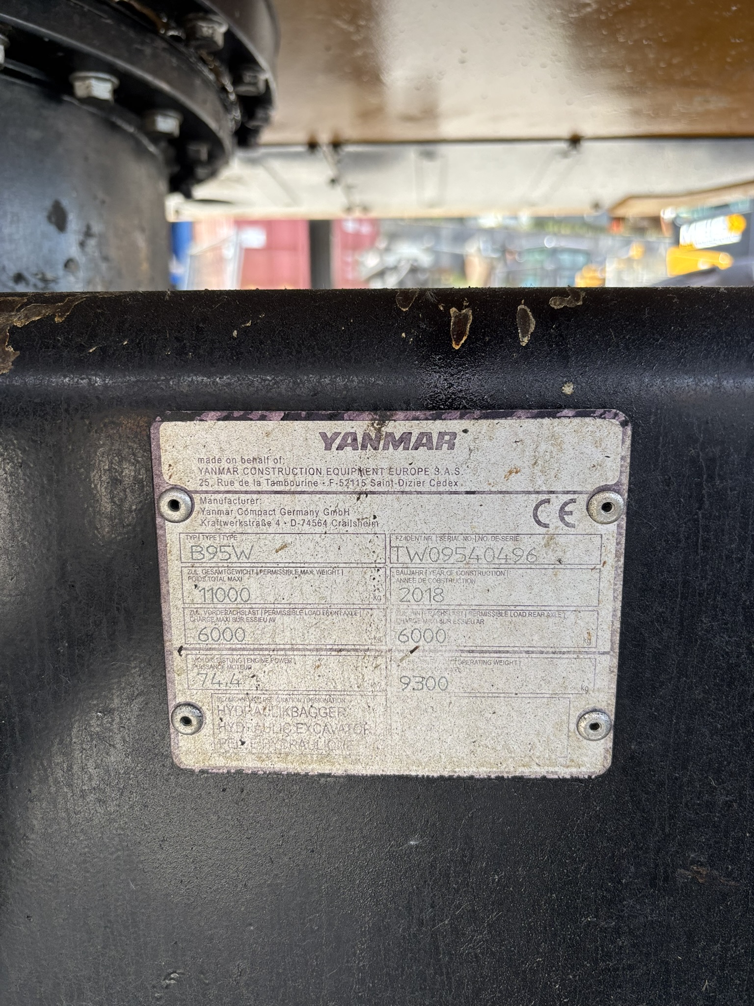 Yanmar B 95 W